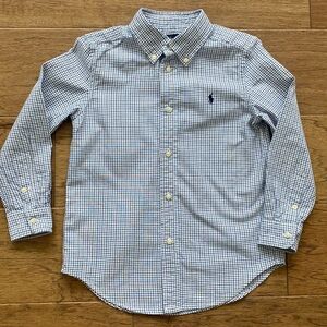 Ralph Lauren Kids Checkered Button Down Shirt